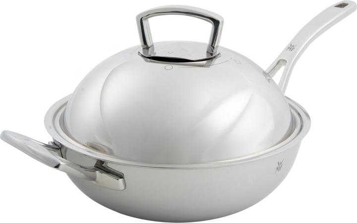 WMF Wok (32 cm, Wok Pfanne, Edelstahl)