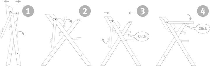 Actual product image Roba Folding high chair (Highchair)