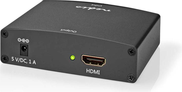 Produktbild Nedis HDMI T Converter VGA Female / 2X Cinch Buchse HDMIT Ausgang 1-Weg 1080p 1.65 Gbps Aluminium An