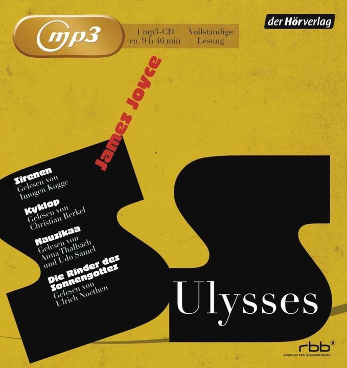 Actual product image Ulysses (James Joyce, German)
