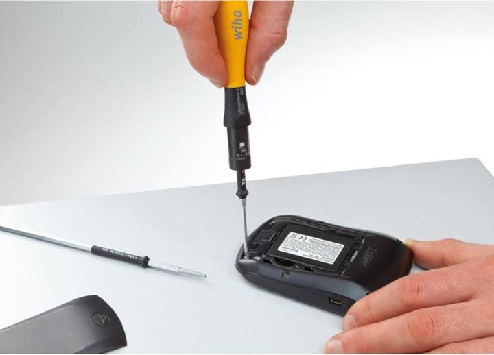 Actual product image Wiha ESD torque screwdriver (Allen screw)