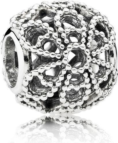 Image du produit Pandora Charm Fleur ajouré perlé (Argent)