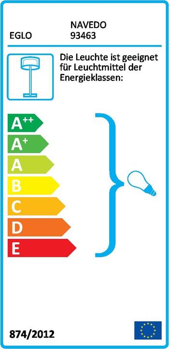 Energy Label EGLO Navedo (E27, IP44)