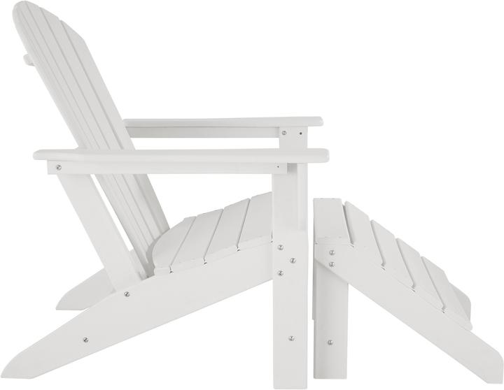 Immagine prodotto tectake Sedia da giardino Joan con poggiapiedi