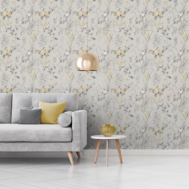 Produktbild Crown Tapete Mariko Vogel (53 x 1000 cm)