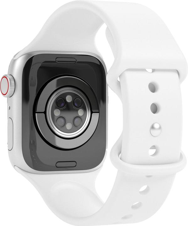 Produktbild Vonmählen Silicone Loop Case 2 Band One White 42/44/45/49mm (42 mm, 44 mm, 45 mm, 49 mm, Stainless Steel)