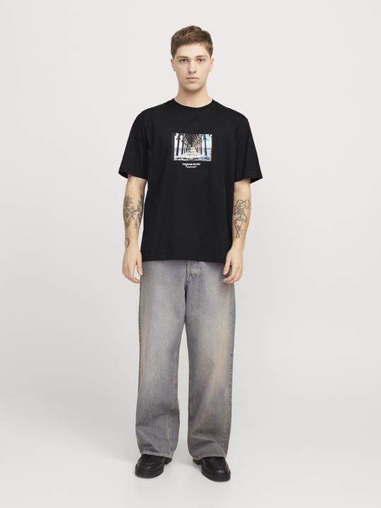 Actual product image Jack & Jones Jorvesterbro Picture Tee Ss Crew Neck Sn (XXL)