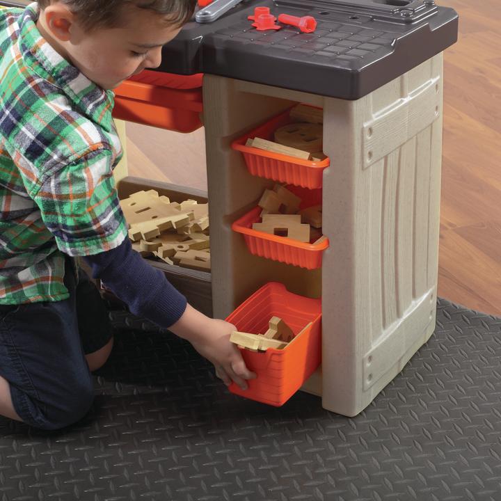 Actual product image Step2 Handyman Workbench Orange