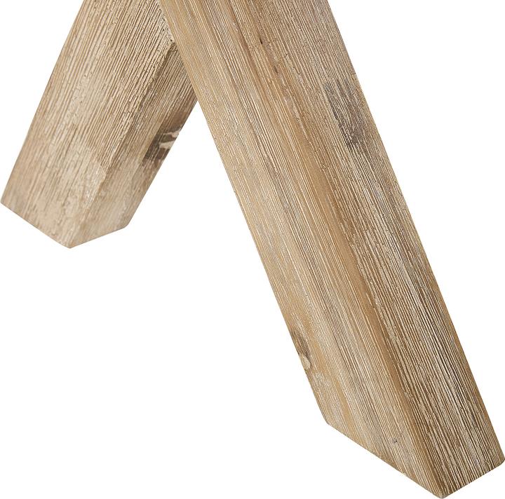 Produktbild Beliani Gartenmöbel Set Faserzement grau 4-Sitzer 5-teilig Tisch ⌀ 90 cm OLBIA (90 cm)