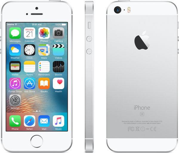 Produktbild Apple iPhone SE (64 GB, Silber, 4", 12 Mpx, 4G)