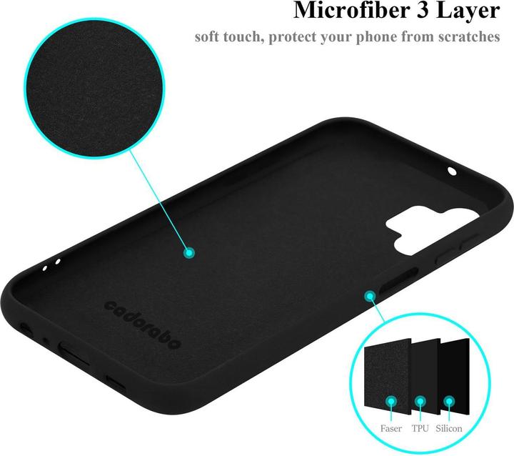 Actual product image Cadorabo TPU Liquid Silicone Case Cover (Samsung Galaxy A32 5G)