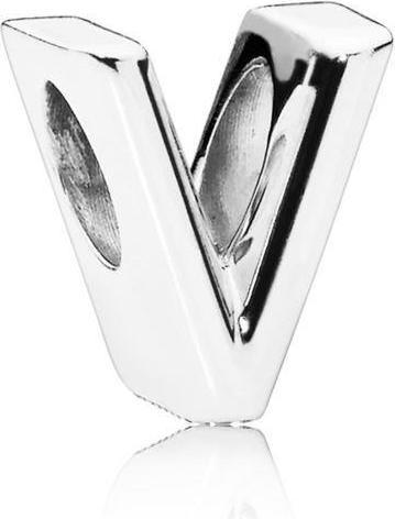 Produktbild Pandora Letter V Charm (Silber)