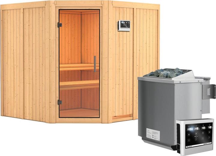 Produktbild Karibu Jarin ohne Dachkranz (9 KW Bio externe Steuerung)