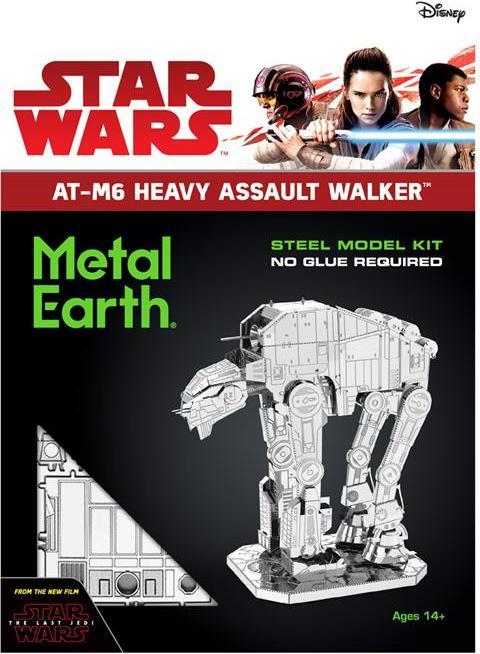 Produktbild Metal Earth Star Wars EP 8 AT-M6 Heavy Assault Walker