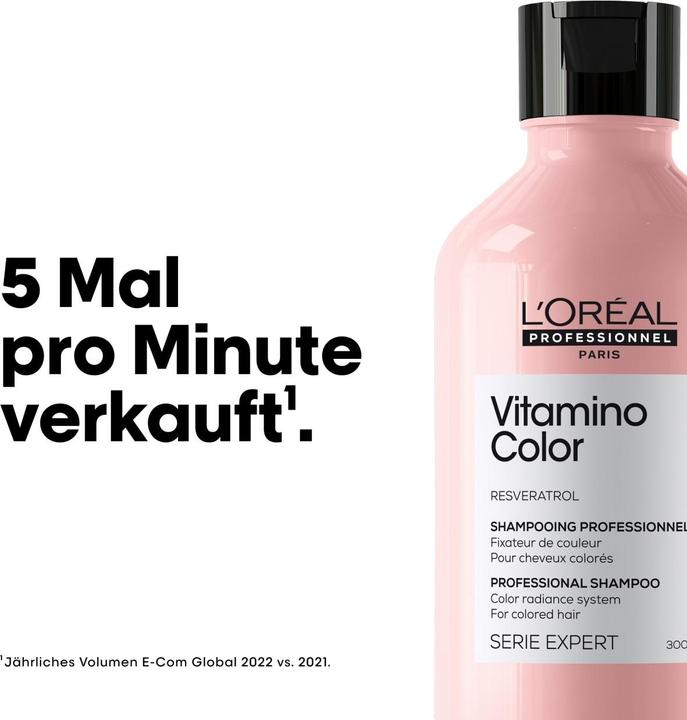 Actual product image L'Oréal Professionnel Serie Expert Vitamino Color (500 ml, Liquid shampoo)