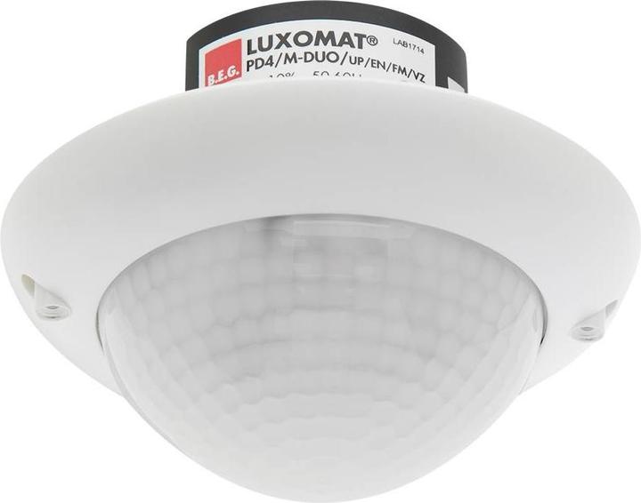 Image du produit BEG Détecteur de présence PD4-M-2C-DUO-UP 92252 RAL9010 LUXOMAT pour 2 (12 m)