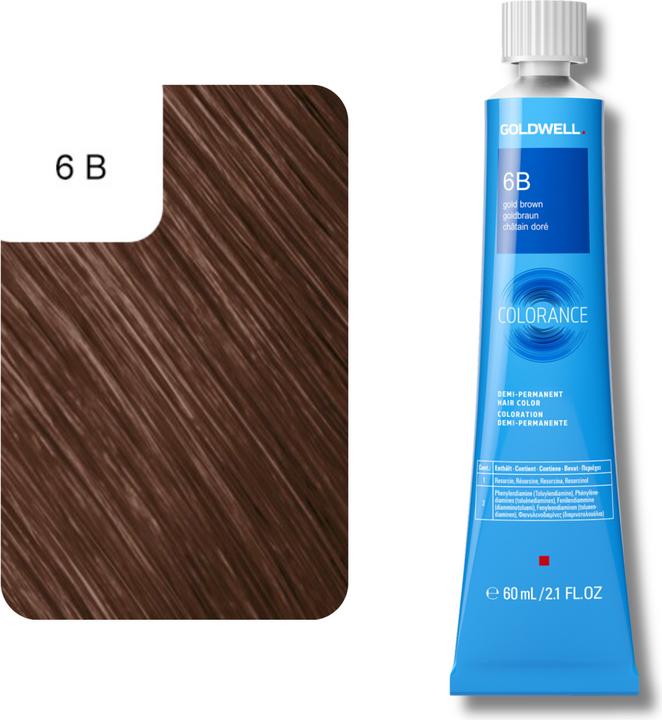 Image du produit Goldwell Colorance Tube Demi-Permanente (6B brun doré)