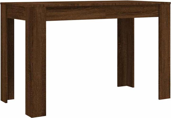 Actual product image VidaXL Esstisch Braun Eichen-Optik 120x60x76 cm (120 x 60 x 76 cm)