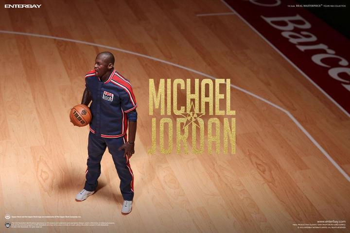 Produktbild Enterbay NBA Collection figurine Real Masterpiece 1/6 Michael Jordan Barcelona '92 Limited Edition 30 cm