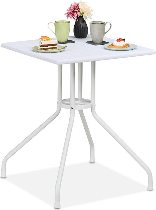 Relaxdays Gartentisch (62 cm)