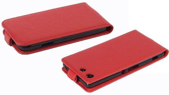Productafbeelding Cadorabo Flip met structuurhoes (Xperia M5)