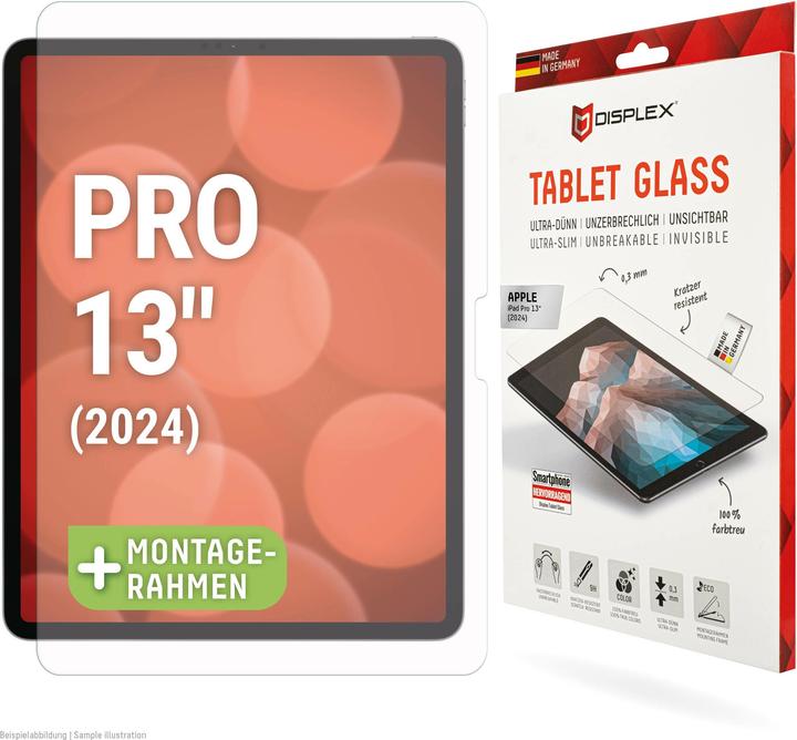 Actual product image Displex Tablet Glass, Tablet Schutzglas (1 Piece, iPad Pro 13 2024 (M4))