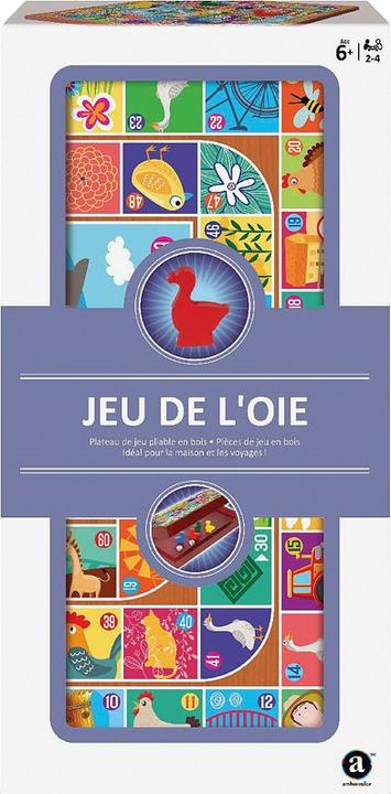 Merchant Ambassador Jeu Bois Pliable Jeu De L Oie