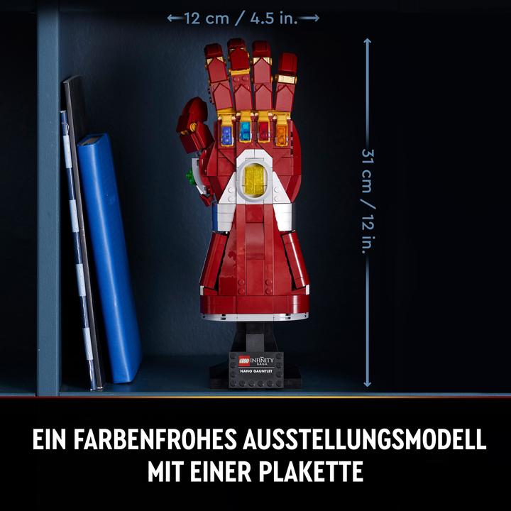 Produktbild LEGO Iron Mans Nano Handschuh (76223, LEGO Marvel)