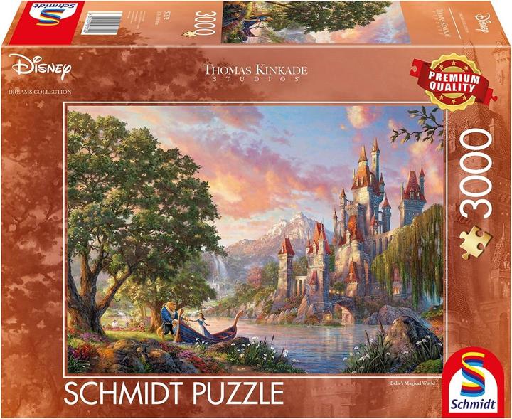 Actual product image Schmidt Spiele Thomas Kinkade Studios: Disney Dreams Collections - Belle’s Magical World (3000 pieces)