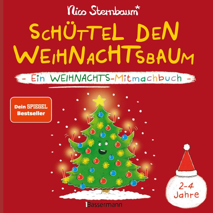 Produktbild Schüttel den Weihnachtsbaum. Ein Weihnachts-Mitmachbuch (Deutsch, Nico Sternbaum, 2023)