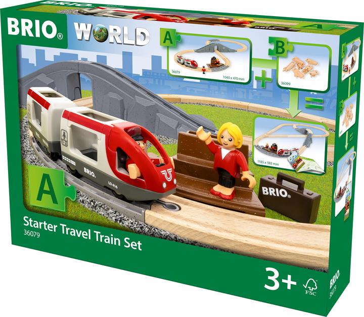 Actual product image Ravensburger Passenger train starter set
