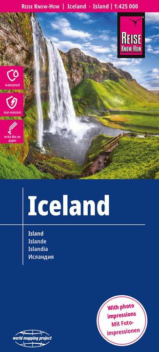 Actual product image Map Iceland / Iceland (1:425.000)