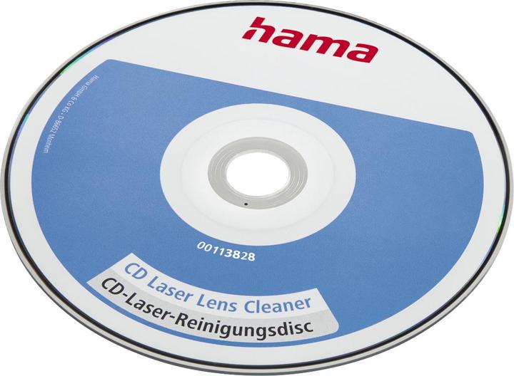 Actual product image Hama CD laser cleaning disc, with cleaning fluid, individually packed (0 x)