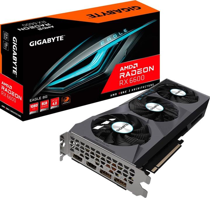 Produktbild Gigabyte Radeon RX 6600 EAGLE (8 GB)