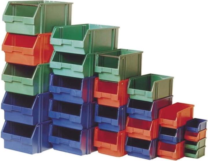 Image du produit LA-KA-PE Boîte de rangement à ouverture frontale L350/300xl200xH150 mm PS bleu