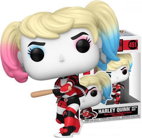 Produktbild Funko DC Comics: Harley Quinn Takeover POP! Heroes Vinyl Figur Harley with Bat 9 cm