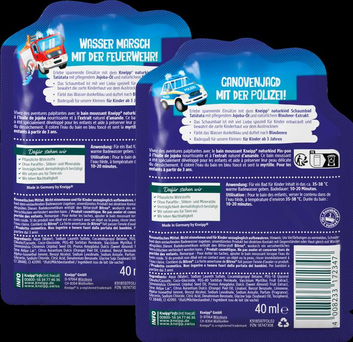 Actual product image Kneipp Tatütata (40 ml, Bubble bath)