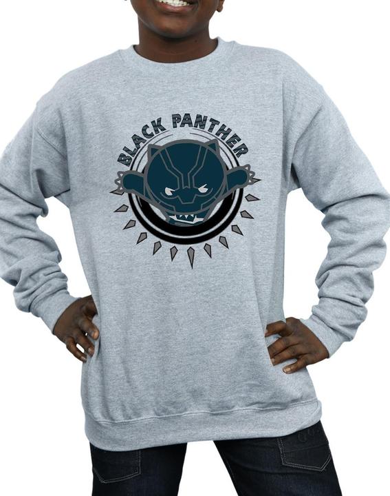 Image du produit - Sweat KAWAII BLACK PANTHER POUNCE - Garçon (128)