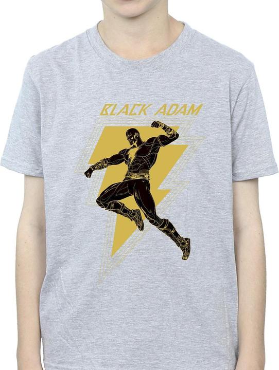 Image du produit - T-shirt BLACK ADAM GOLDEN BOLT CHEST - Garçon (116)