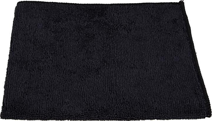 Image du produit Chiffon en microfibre noir 40x40cm (5 pcs)
