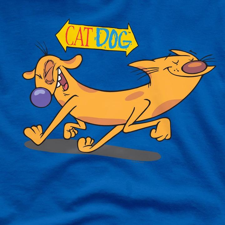 Actual product image CatDog Mens Happy Paws T-Shirt (L)