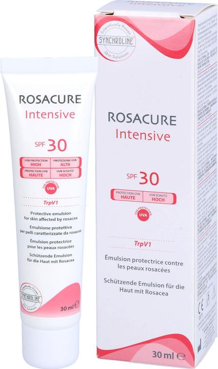 Actual product image Synchroline Rosacure Intensive (Suntan cream, SPF 30, 30 ml)