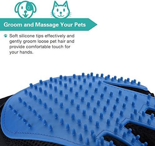 Produktbild PhoneLook Fellhandschuh für Haustiere Hund und Katze enthaaren mit Spazialhandschuh Universalgrösse (Hund, Katze)