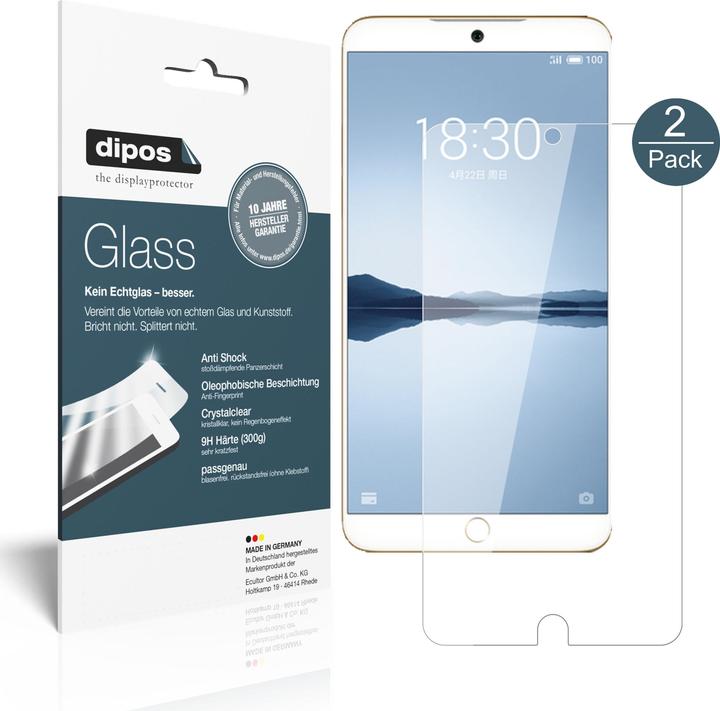 Immagine prodotto Dipos Pellicola Protettiva Anti-Shock (1 Pezzo/i, Meizu 15)