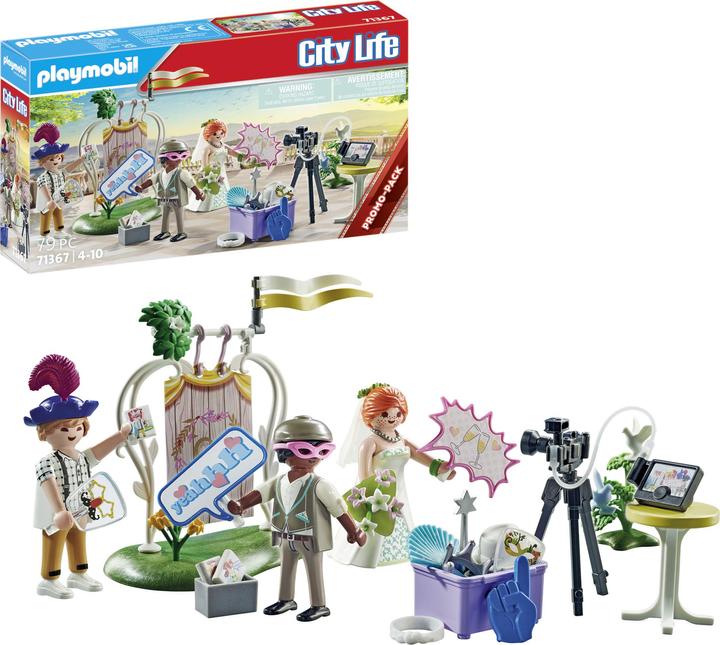 Immagine prodotto Playmobil Scatola per foto di matrimonio (71367, Playmobil City Life)