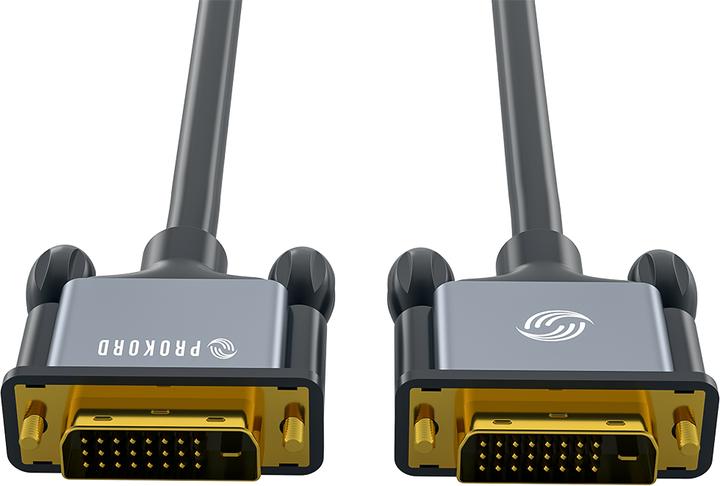 Actual product image Prokord Black Edition Dvi-D Dual Link 2.0m (2 m, DVI)