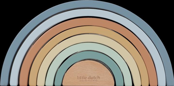 Actual product image Little Dutch Rainbow Forest Friends blue FSC