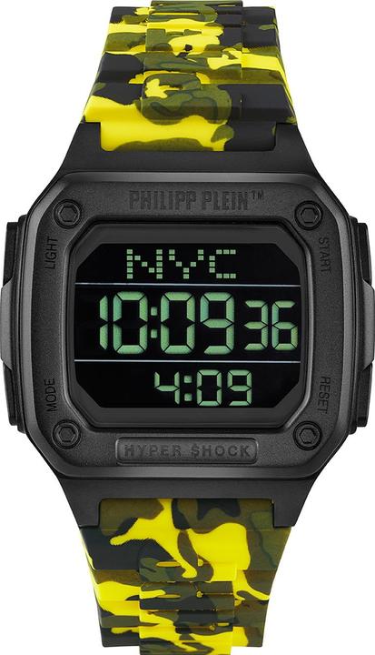 Produktbild Philipp Plein PWHAA1722 Hyper $hock Unisex 44mm 5ATM (Digitaluhr, 44 mm)