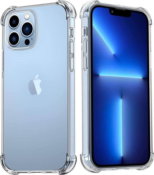 Screenguard Kristalheldere Gevalbumper (Apple iPhone 13 Pro Max)