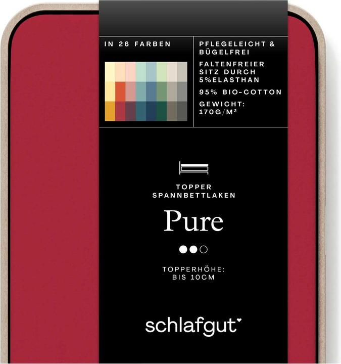 Actual product image schlafgut Pure Topper (140 x 200 - 160 x 220 cm)